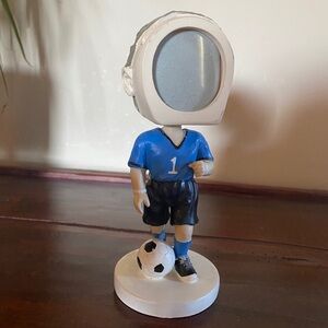 Soccer Bobblehead Photo Frame